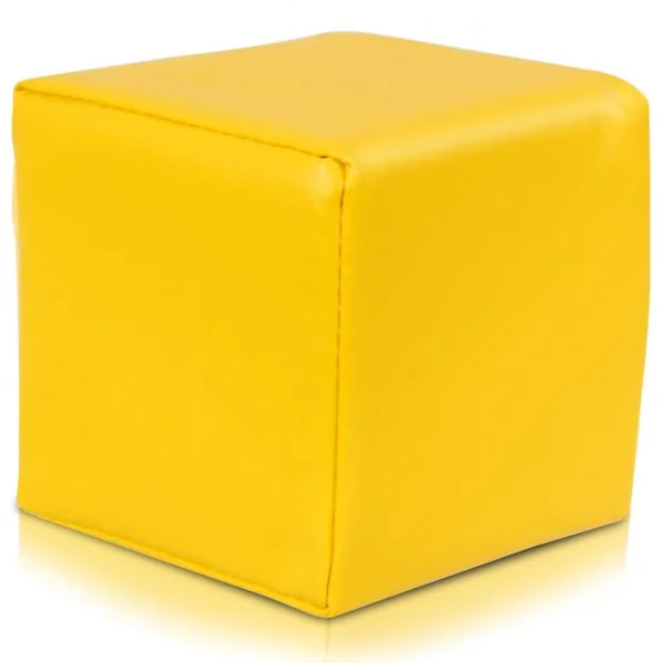 12 Blocs de Construction en Mousse pour Enfants de 12 Mois et Plus de Carré 6 Couleurs en Pvc Eponge14x14x14cm