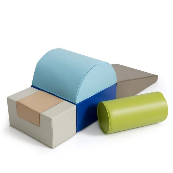 6 Blocs de Construction en Mousse PU+EPE Colorée pour Bébé Jouet Educatif Développement des Capacités Motrices modèle 3
