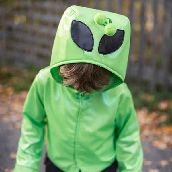Alien Galaxy Invader hooded jacket costume