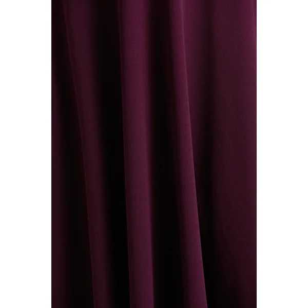 Andromeda | Robe Mi-Longue Bordeaux À Décolleté Cœur