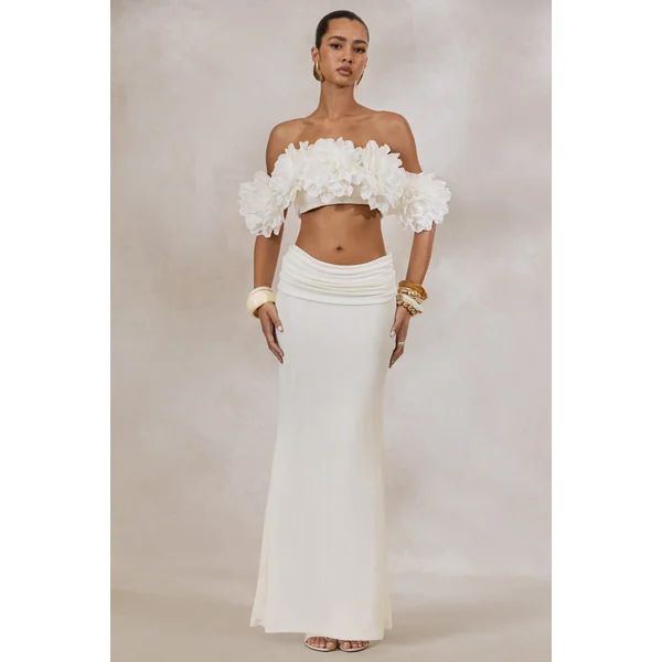 Arwenne | Jupe longue blanche