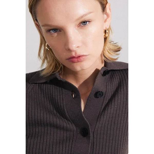 ASHER - Boucles d'oreilles ovales recyclées