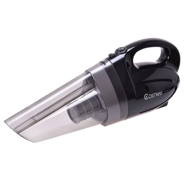 Aspirateur à main 100W Vide voiture automatique Nettoyant à sec ou humide, 12V, 3 embouts, câble 4m, 41 x 10 x 16 cm