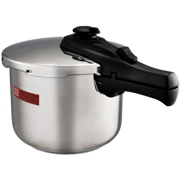 Autocuiseur 6L Multifonction Relâche Automatique Panier Vapeur Poignée Confort en Acier Inoxydable, 42,5x24,8x23cm
