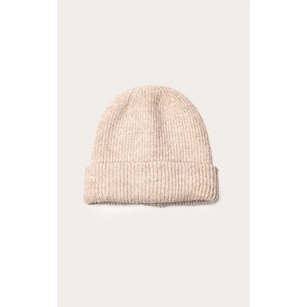 Avoine Bonnet En Maille Brossée À Revers