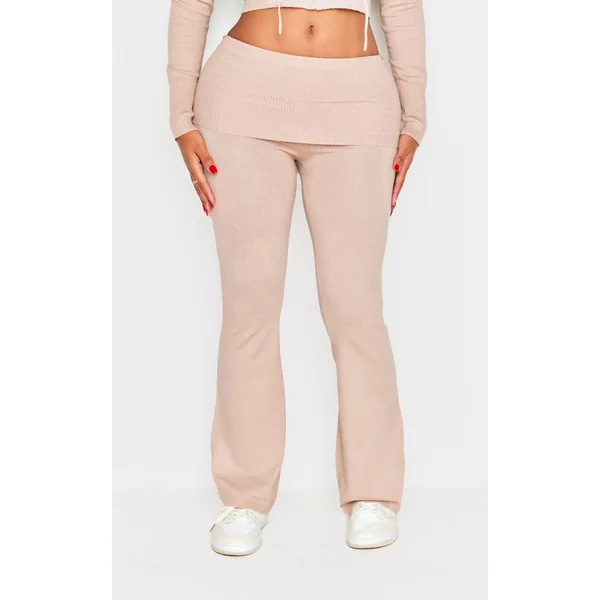 Avoine Legging En Maille Taille Haute À Revers Shape