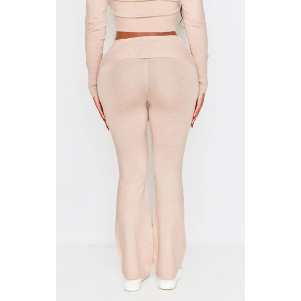 Avoine Legging En Maille Taille Haute À Revers Shape