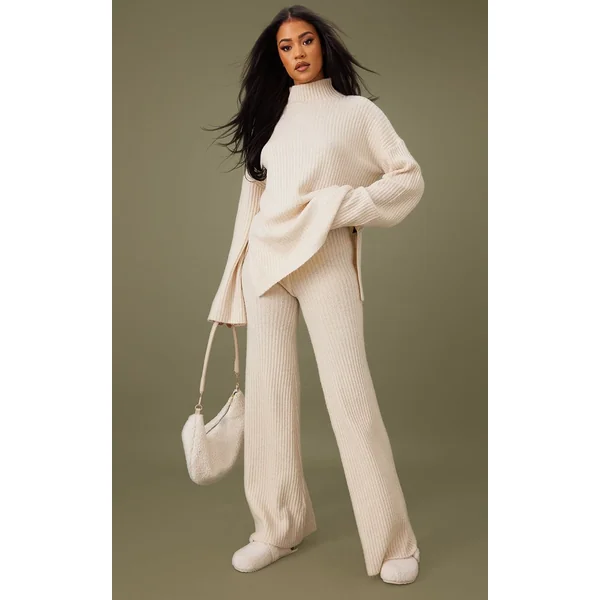 Avoine Synthétiquell Oversize En Maille Côtelée Luxe Tall