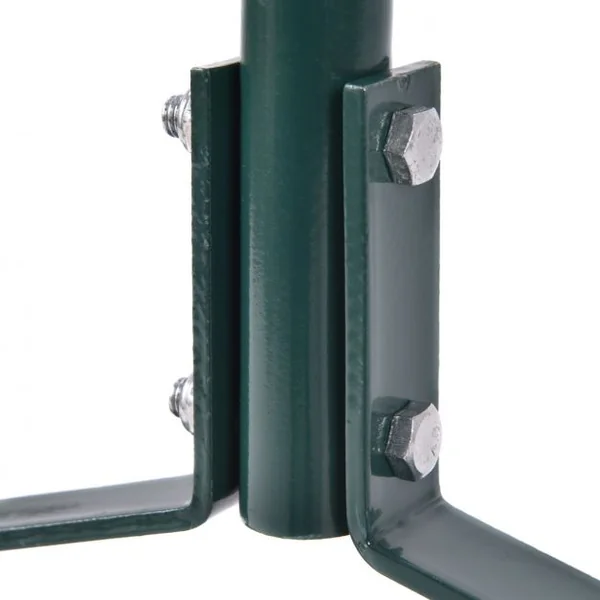 Aérateur pour Pelouse de Jardin Rouleau de 15 cm Dia. Manchon Protecteur en Métal et PP, 45x21x126cm, Vert
