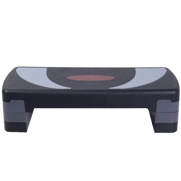 Aérobie stepper 30 "aptitude steper étape bloc réglable 4 - 6 - 8" exercice gym yoga/riser