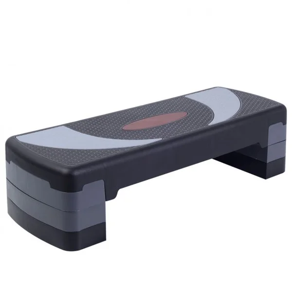 Aérobie stepper 30 "aptitude steper étape bloc réglable 4 - 6 - 8" exercice gym yoga/riser