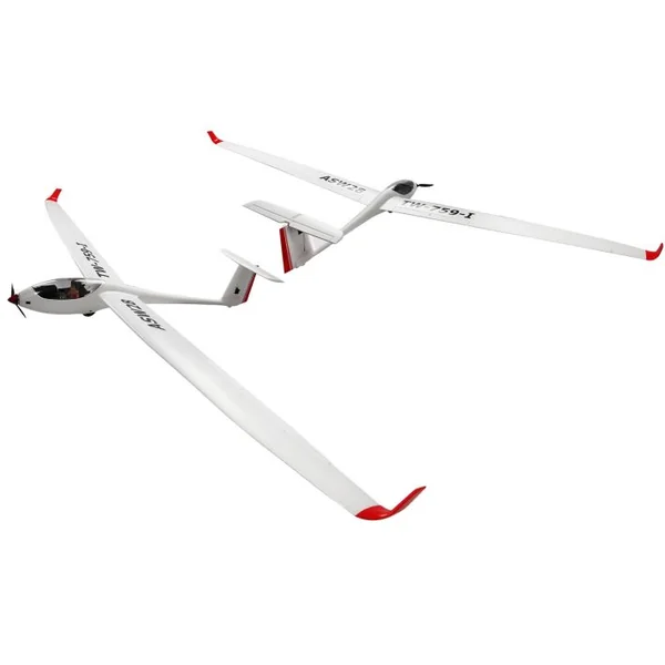 Aéronef à distance ASW28 Avion RC Planeur PNP Brushless Jouet pour adolescents 14 ans et plus, 113x260cm