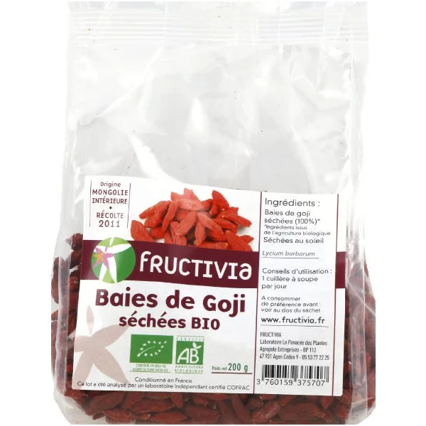 Baies de goji séchées