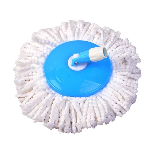 Balai Serpillère 2 en 1 Seau et serpillère Rotatif à 360° Hauteur réglable de 70 à 120 cm, seau 45x24.5x22 cm, Bleu