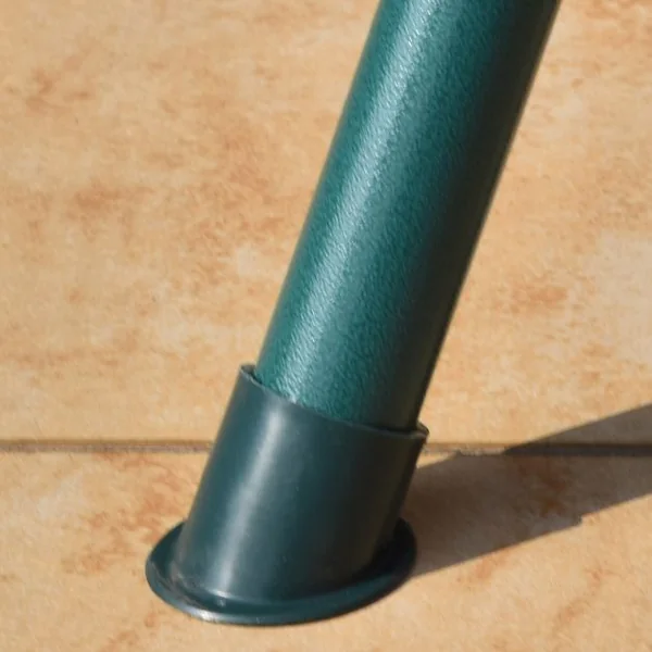 Balancelle 3 Places de Jardin Terrasse Résistante aux Intempéries Tubes en Acier Toile en Polyester Vert