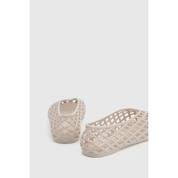 Ballerines En Plastique Ajouré Lena