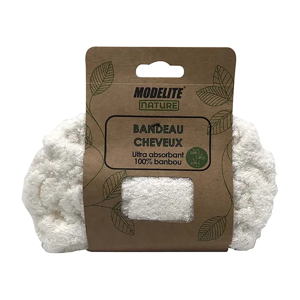 Bandeau de cheveux bambou 18x12.5x2.8cm
