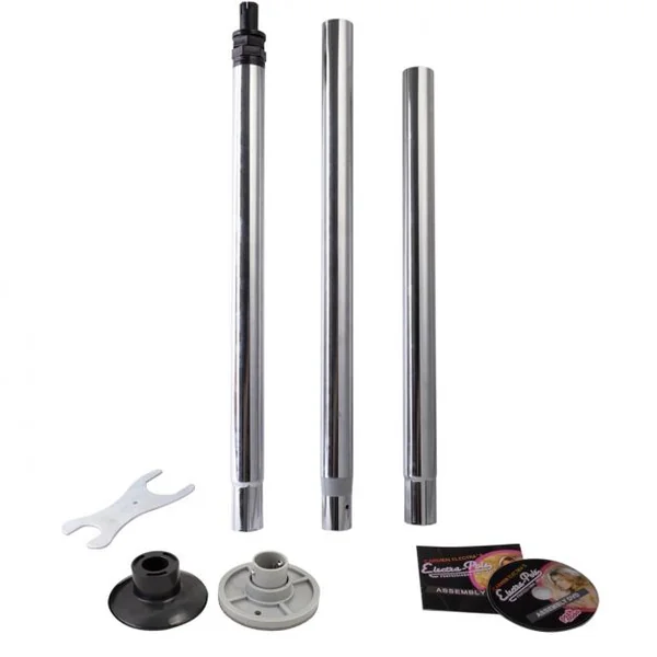 Barre de Dance Pole Dance Barre Portable pour Décapage Exercice Dance Amateur Hauteur Réglable en 2,2 ~2 ,6 m avec Sac de Transport Argent