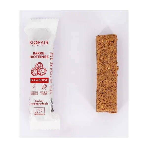 Barre protéinée framboise - 33g
