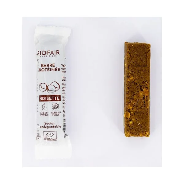 Barre protéinée noisette - 33g