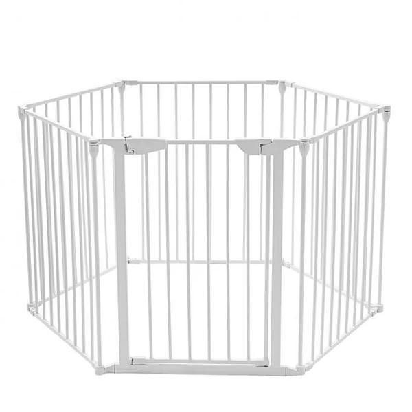 Barrière de Sécurité Grille de Protection Cheminée Blanc