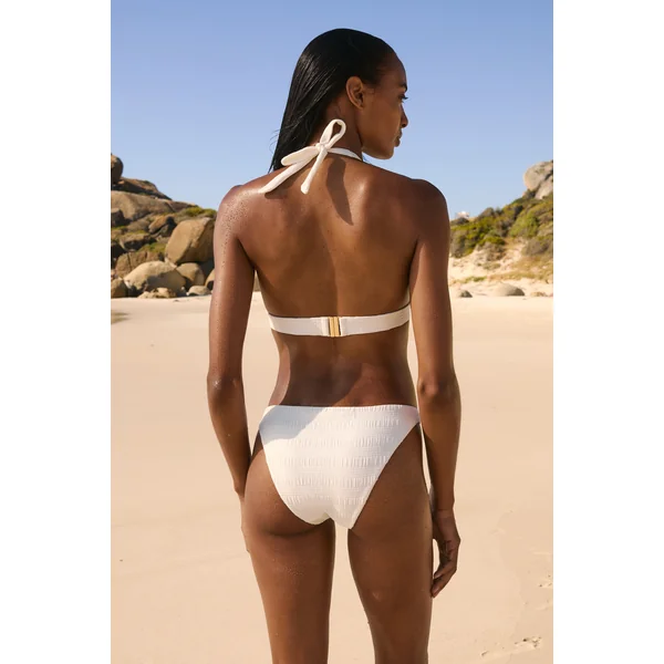 Bas de maillot de bain bikini texturé