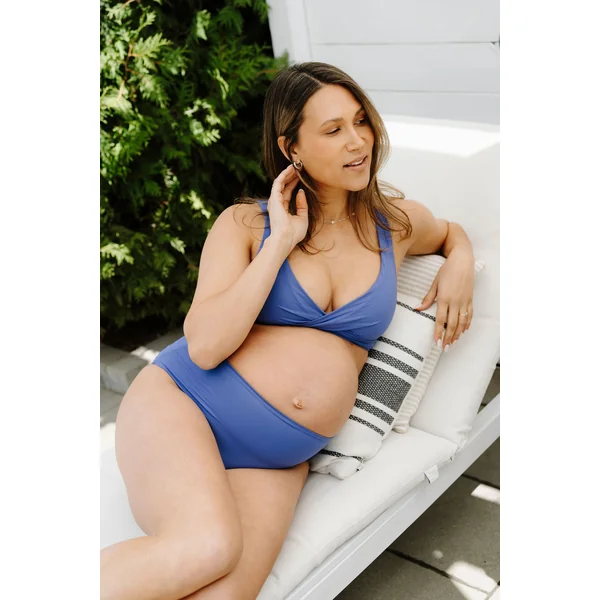 Bas de maillot de bain - blue bloom