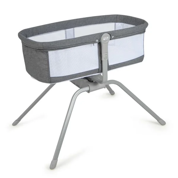 Berceau Bébé Pliable avec Matelas Moelleux de 2,5 cm Lit de Voyage avec Inclinaison Réglable Sac de Transport Charge 9 KG 0-6 Mois