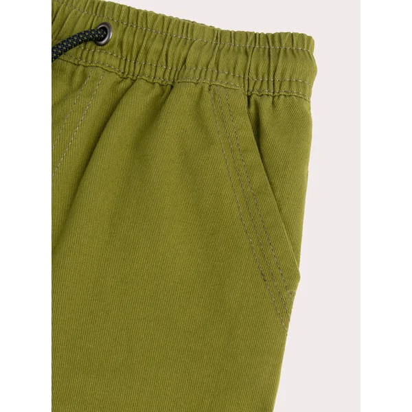 Bermuda vert en twill - Soins Bébé Naturels & Produits Maman Après Naissance