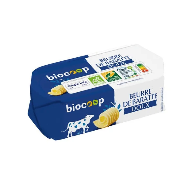Beurre de baratte doux 250g