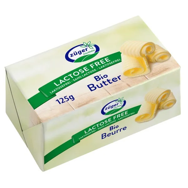 Beurre sans lactose 125g