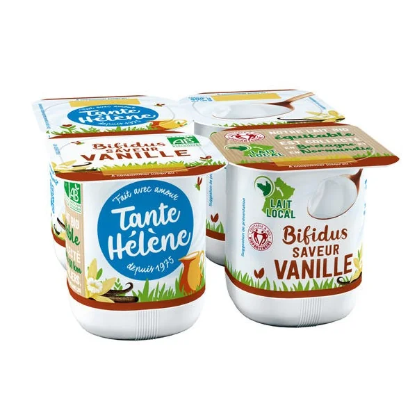 Bifidus saveur vanille 4x125g