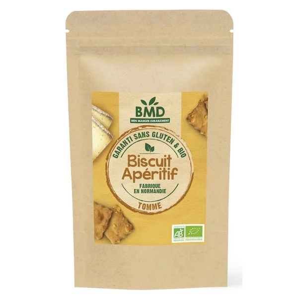 Biscuit apéritif à la tomme - 80g