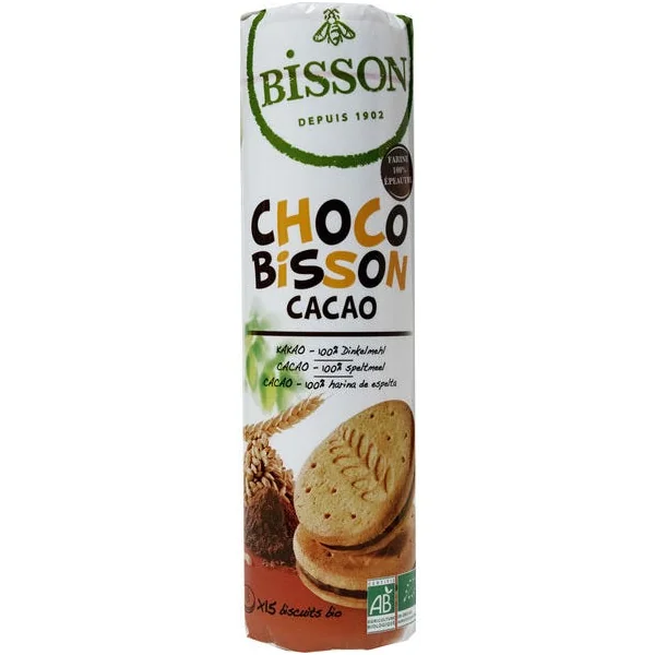 Biscuit fourré épeautre cacao (15) 300g