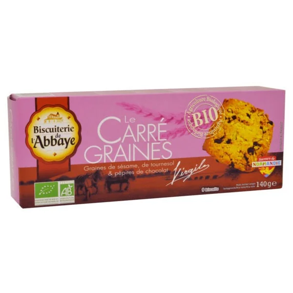 Biscuit graines pépites chocolat 140g