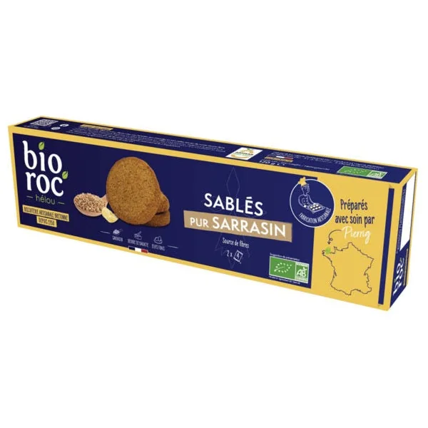 Biscuit sablé sarrasin 130g