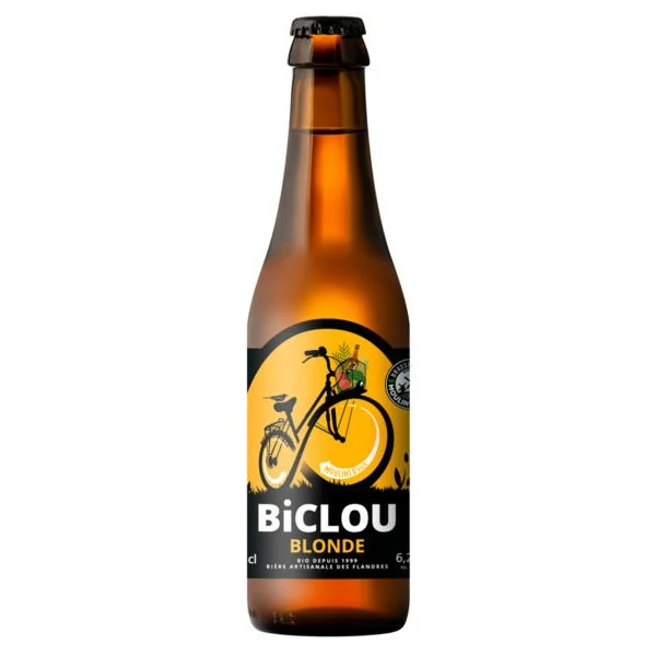 Bière blonde Biclou 6.2° 33cl