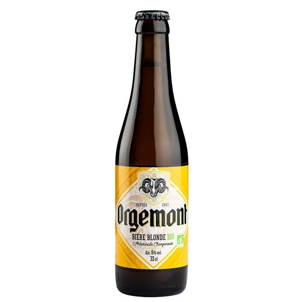 Bière blonde Orgemont 6% - 33 cl