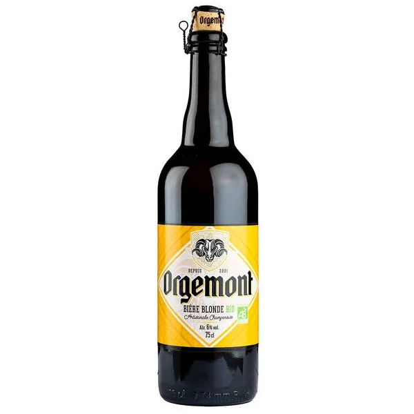 Bière blonde Orgemont 6% - 75 cl