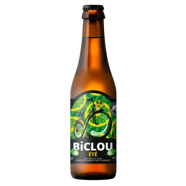 Bière blonde été Biclou 4.5° 33cl
