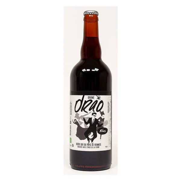 Bière brune Blues 5% - 75cl