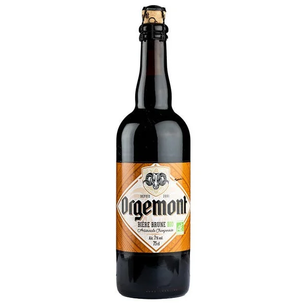 Bière brune Orgemont 7% - 75 cl