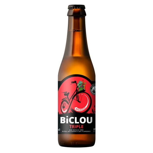 Bière triple Biclou 8° 33cl
