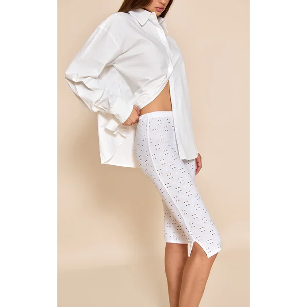 Blanc Capri Broderie Anglaise