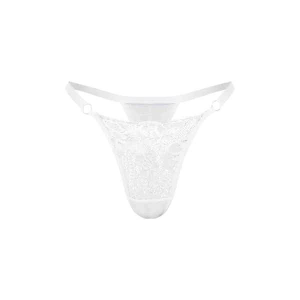 Blanc String En Dentelle Cils