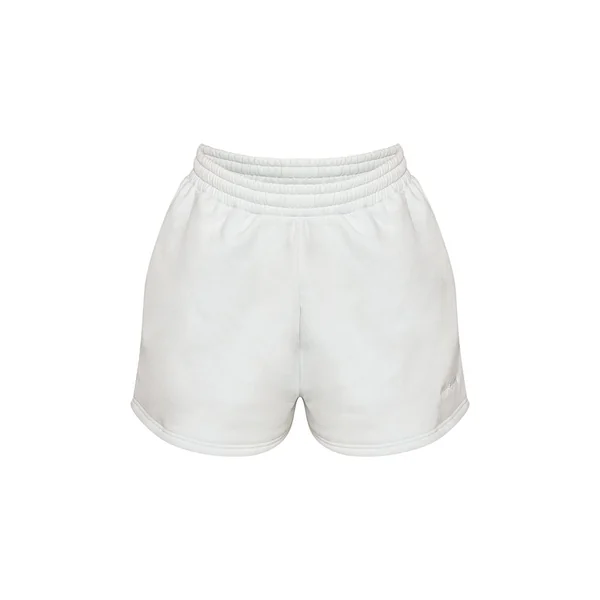 Bleu Clair Short De Jogging Brodé Grande Taille