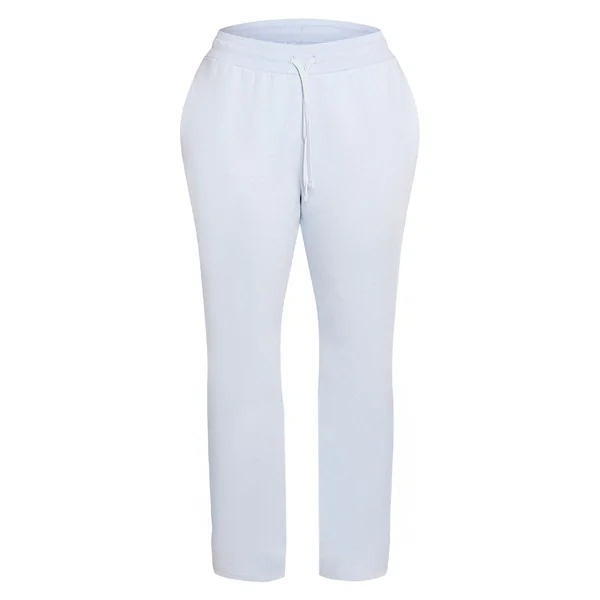 Bleu Joggers Shape Soft À Jambe Droite Avec Lien À Nouer Devant