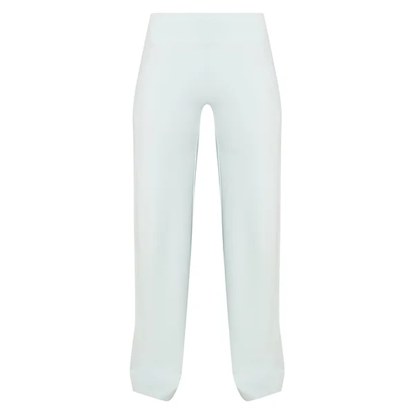 Bleu Pantalon De Yoga Droit Sculptant