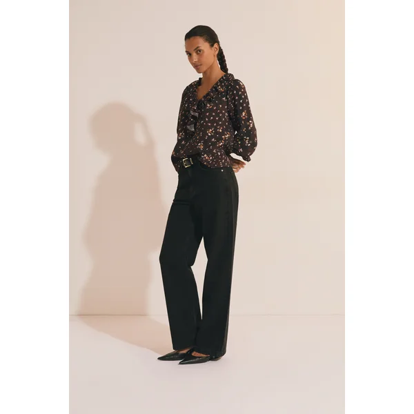 Blouse à motif floral
