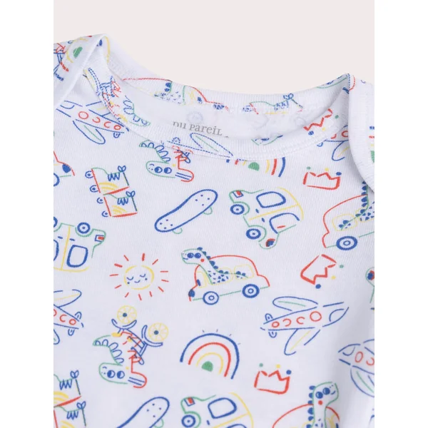 Body lot de 2 dinosaure pour bébé garçon - Soins Bébé Naturels & Produits Maman Après Naissance